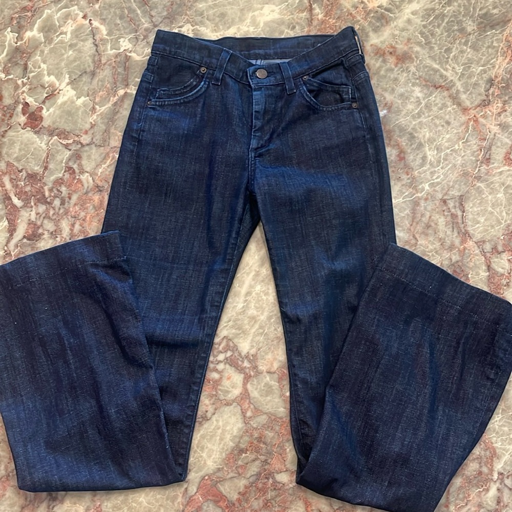 Citizens of humanity high rise wide leg jeans